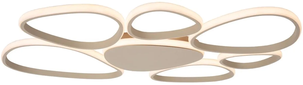 Lucide SAMLING Plafonnière LED 72W Dimbaar 2700K/4000K - Taupe