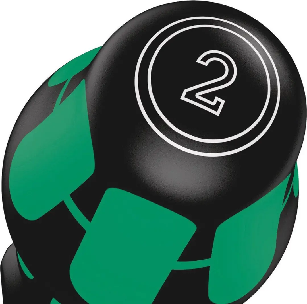 Wera 355 PZ Schroevendraaier PZ4 - Zwart