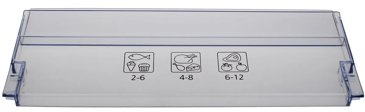Beko RFNE270L2 Paneel Vrieslade - Transparant