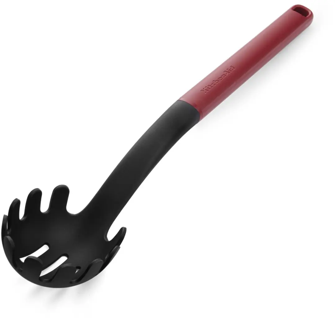 KitchenAid Spaghettilepel 34cm - Rood - afbeelding 6 van 6