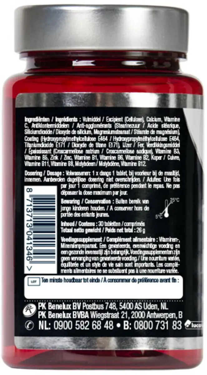 Lucovitaal Sterk IJzer Complex - 60 Tabletten