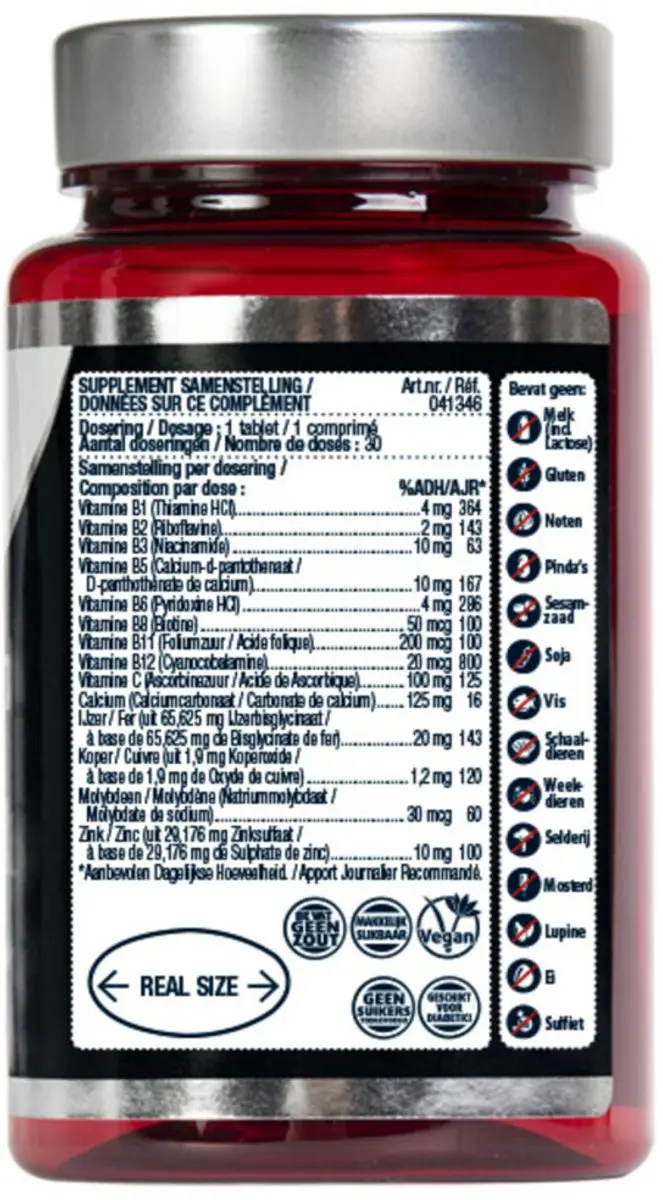 Lucovitaal Sterk IJzer Complex - 60 Tabletten