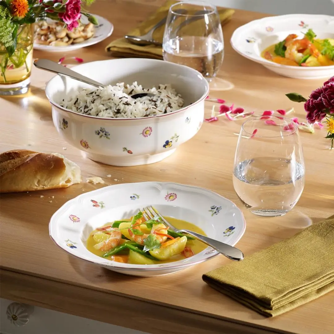 Villeroy & Boch Petite Fleur Tafelservice - 12-delig - Wit - afbeelding 3 van 5