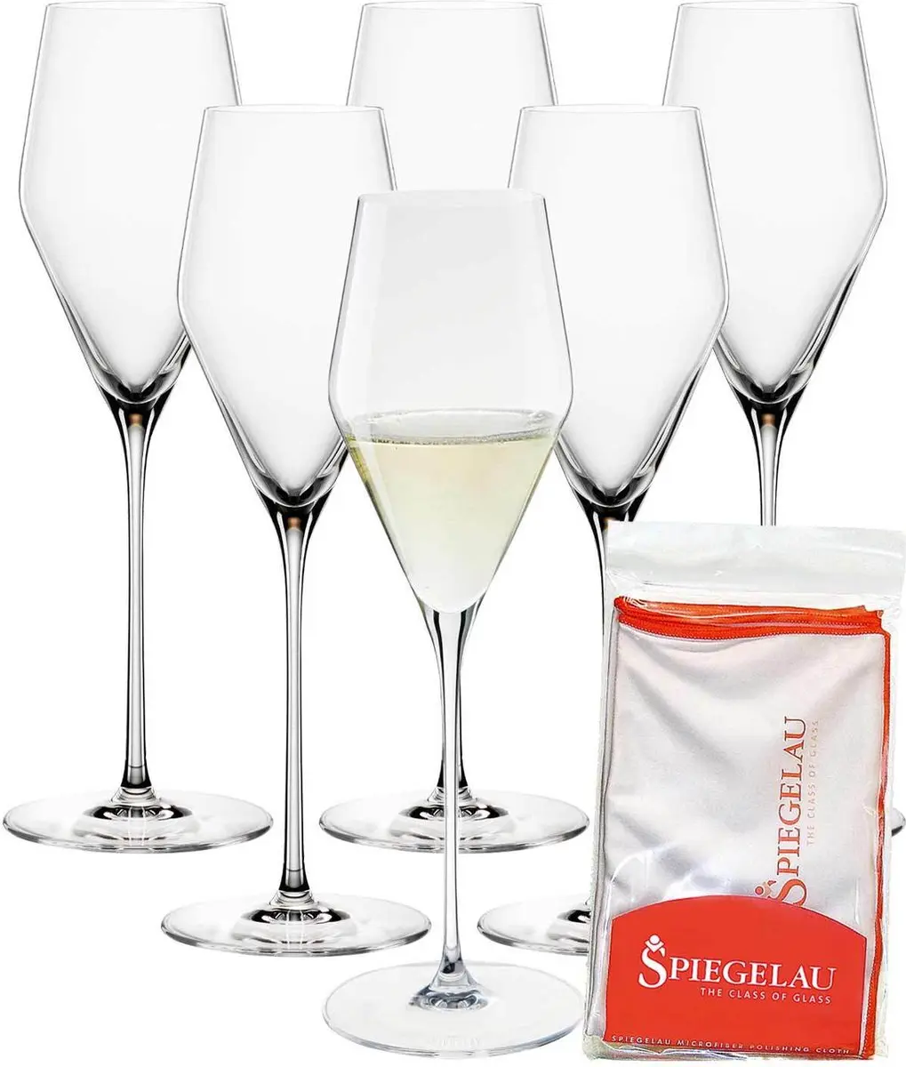 Spiegelau Champagnerglazen Set 6 Stuks