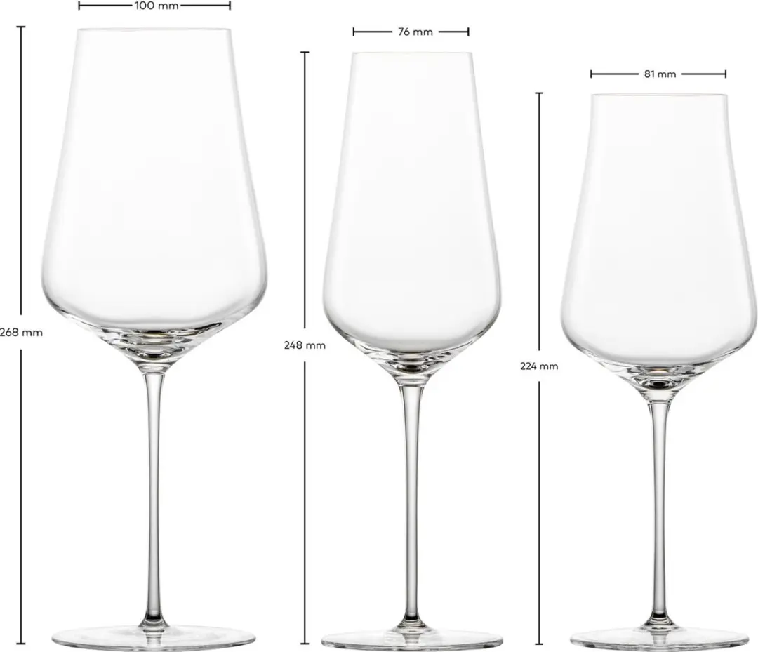 ZWIESEL GLAS Bordeaux Glas Set - 6 Stuks