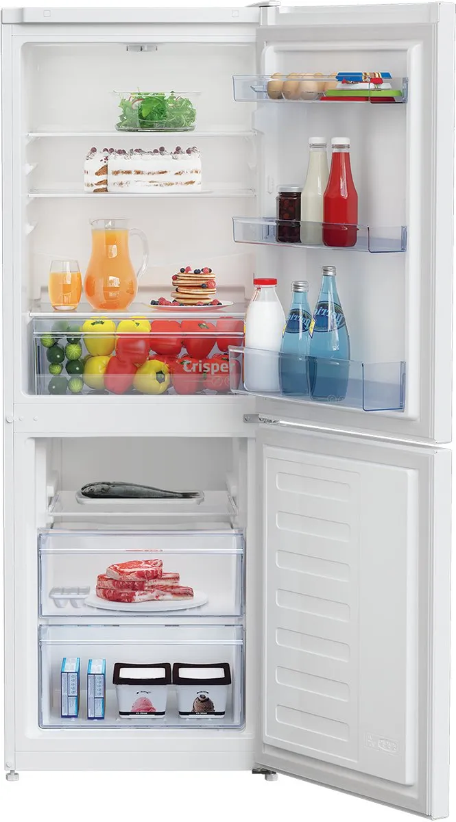 Beko RCSA240K40WN Koel-Vriescombinatie 229L - Wit