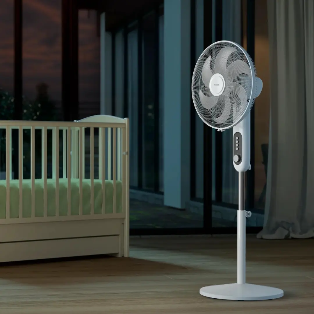 Philips CX1220/00 Vloerventilator 45W - 3 standen - Grijs - afbeelding 6 van 6