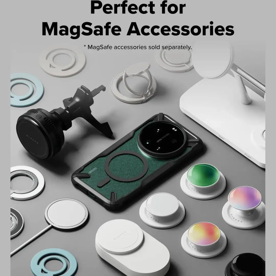 Ringke Fusion X Magnetic Hoesje Xiaomi 17 Ultra - Zwart