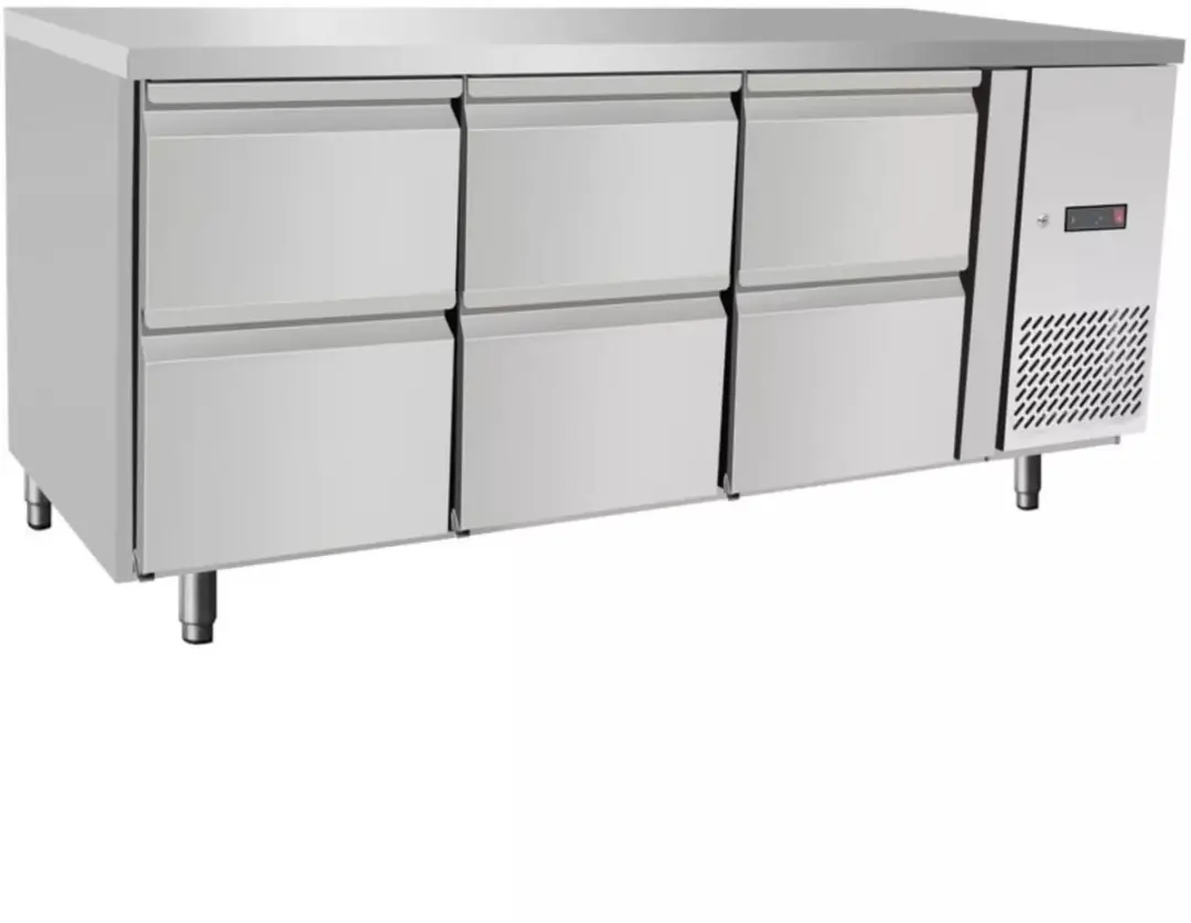 Hendi Arktic Koeltoonbank 6 Laden 420L