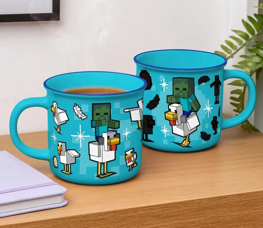 Minecraft Chicken Jockey Mok - Unisex - Multicolor