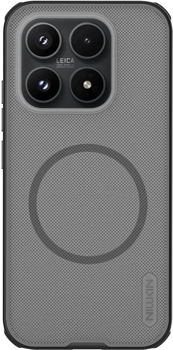 Nillkin Hoesje Xiaomi 17 Magnetisch Hybride - Zwart/Transparant