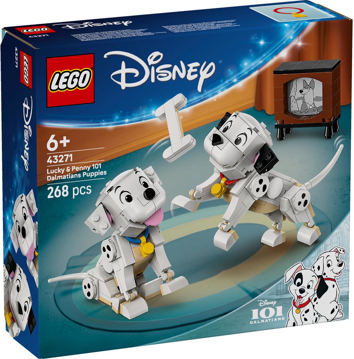LEGO® Disney Lucky en Penny uit 101 Dalmatiërs - 43271