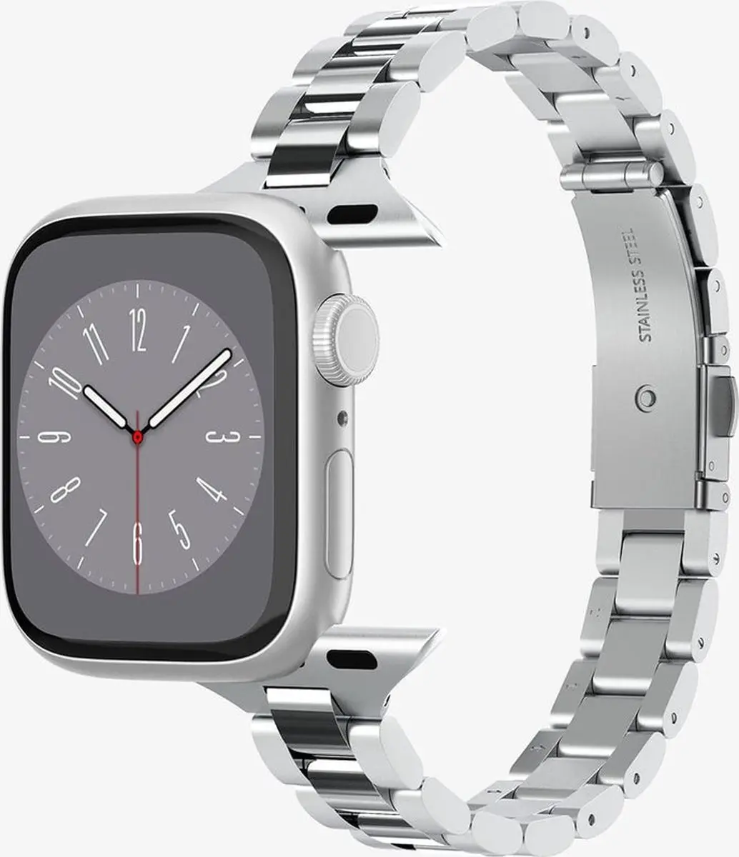 Spigen Modern Fit 316L Band Apple Watch - Zilver