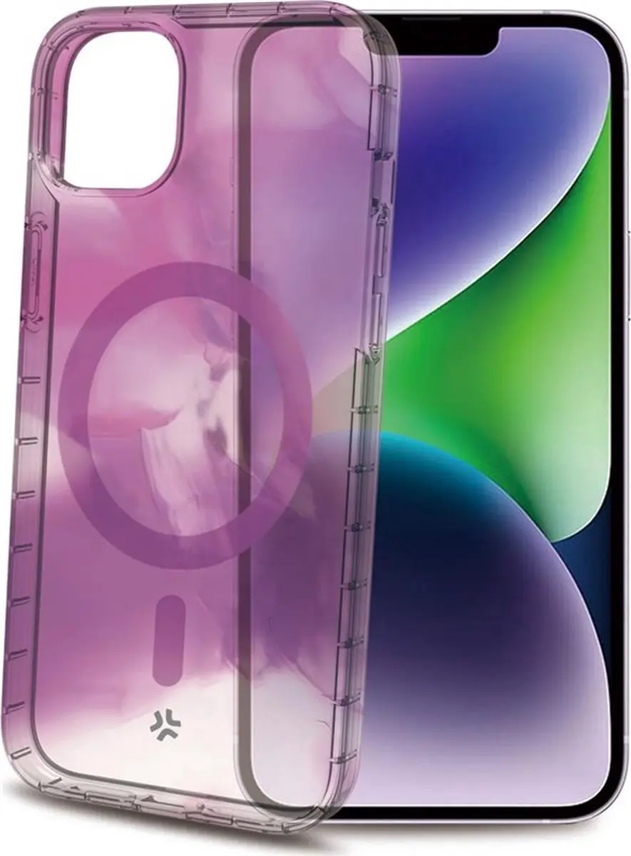 Celly MagShades Siliconen Hoesje iPhone 15 Plus