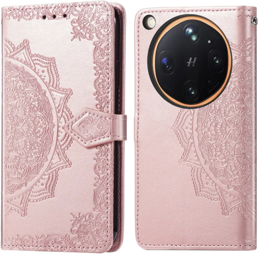 imoshion Hoesje Oppo Find X9 Ultra - 3 Pasjes - Rosé Goud