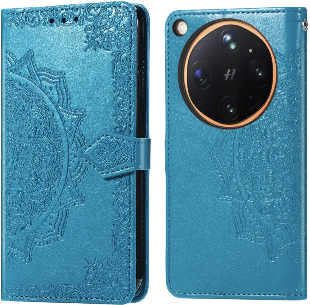 imoshion Hoesje Oppo Find X9 Ultra Mandala Bookcase - Turquoise