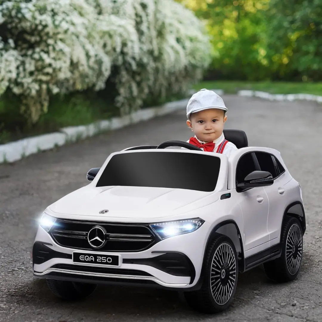 Mercedes Equivera Kinder Auto Electrisch - Wit
