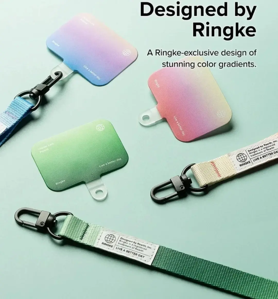 Ringke Aurora Telefoonkoord - Roze - afbeelding 6 van 6