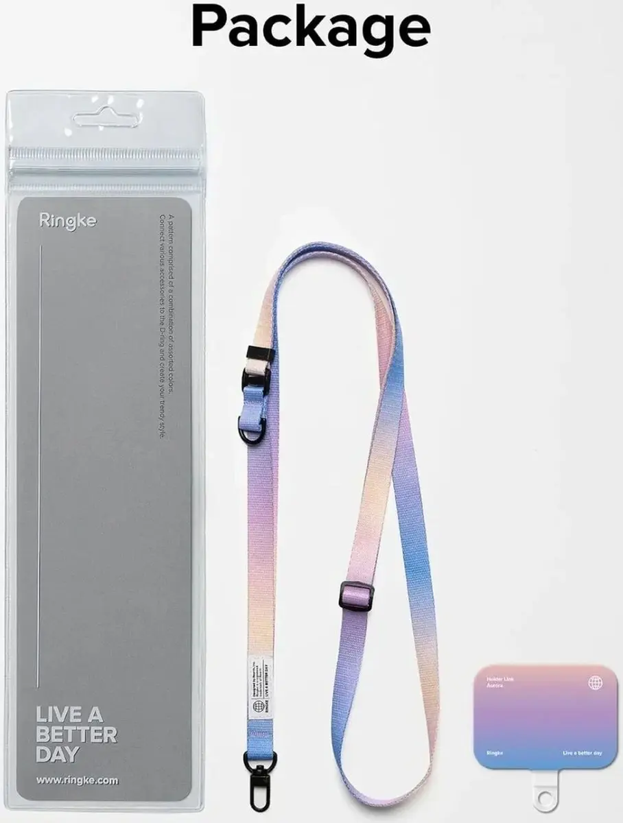 Ringke Aurora Telefoonkoord - Roze