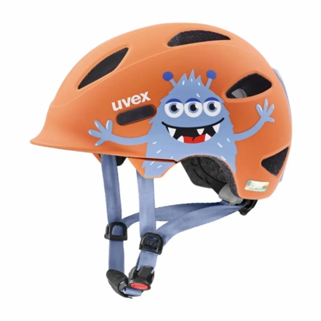 Uvex Kids Oyo Style Fietshelm - 54cm - Papaya Matt - afbeelding 5 van 5