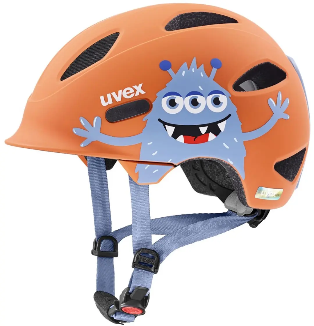 Uvex Kids Oyo Style Fietshelm - 54cm - Papaya Matt - afbeelding 2 van 5