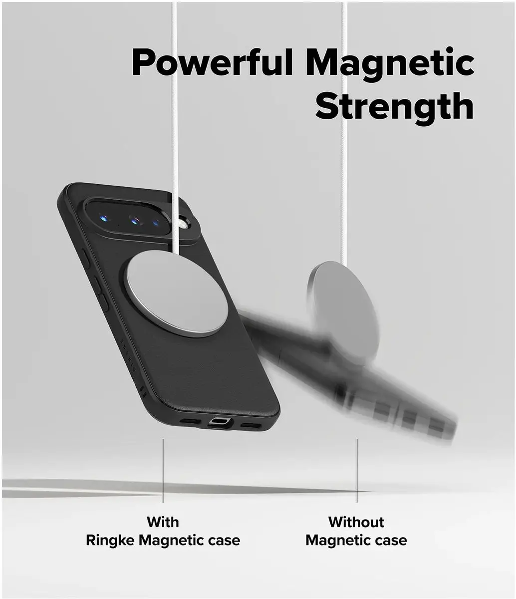 Ringke Onyx Magnetic Hoesje - Google Pixel 10 - MagSafe/Qi2 - Zwart