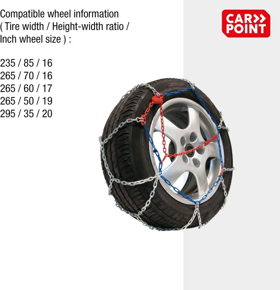 Carpoint Sneeuwkettingen RV-260 16mm
