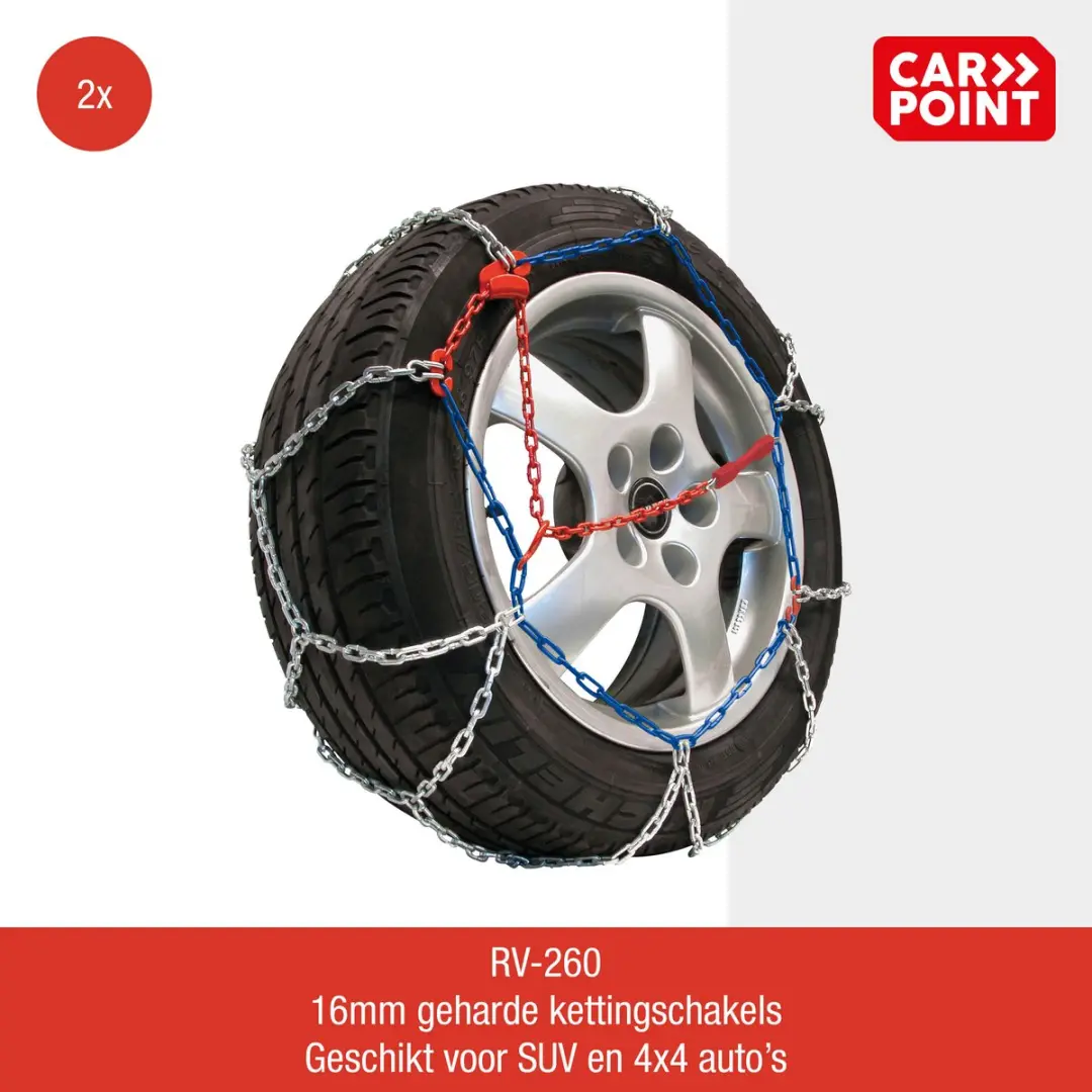 Carpoint Sneeuwkettingen RV-260 16mm