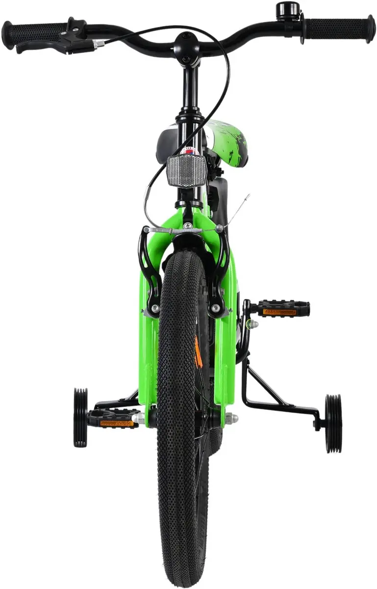 Volare Sportivo Kinderfiets 18" - 1 Versnelling - Groen/Zwart