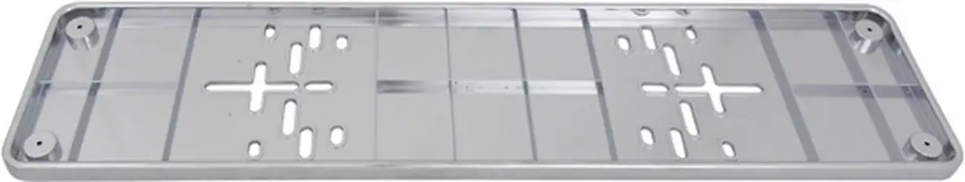 Carpoint Onderlegplaat Eu Luxe 52x11cm Chroom