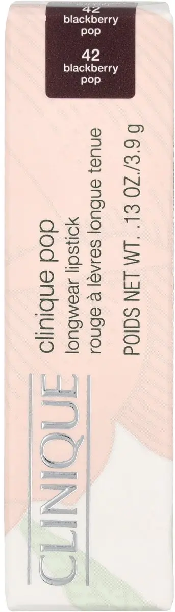 Clinique Pop Longwear Lipstick 42 Blackberry Pop - 3.9g