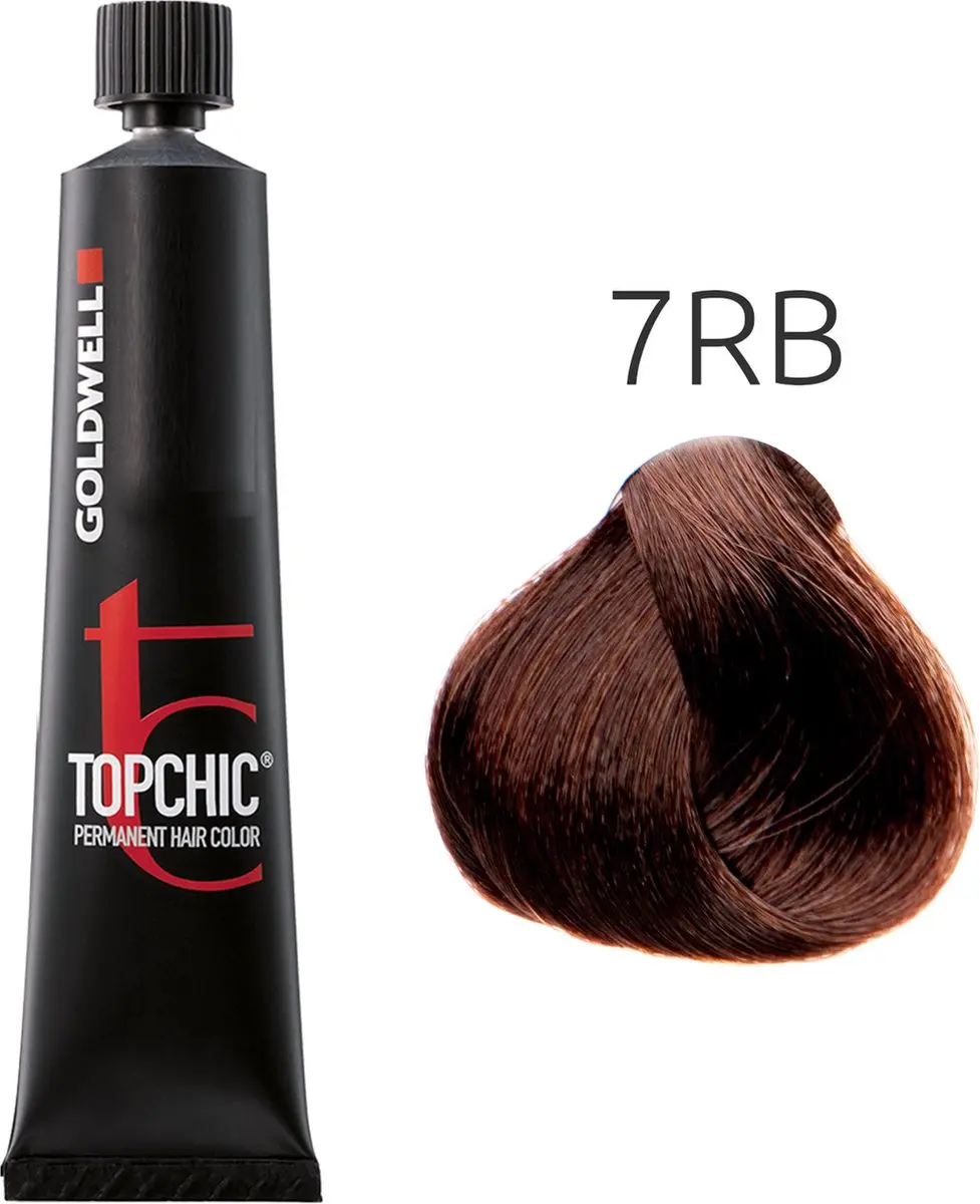 Goldwell Topchic Tube 60ml - 7RB Bruin Permanent