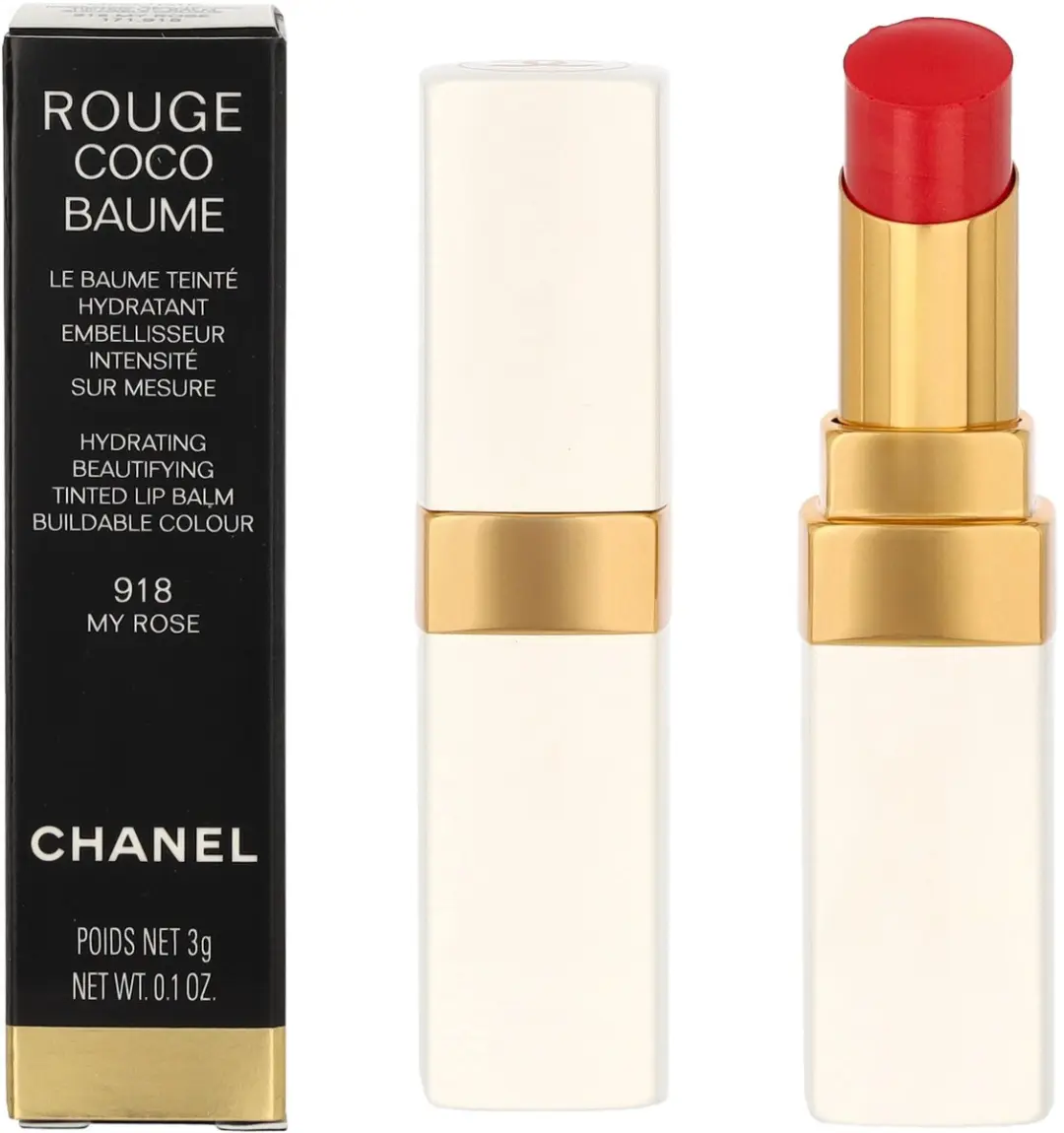Chanel Rouge Coco Baume Teinte My Rose 918