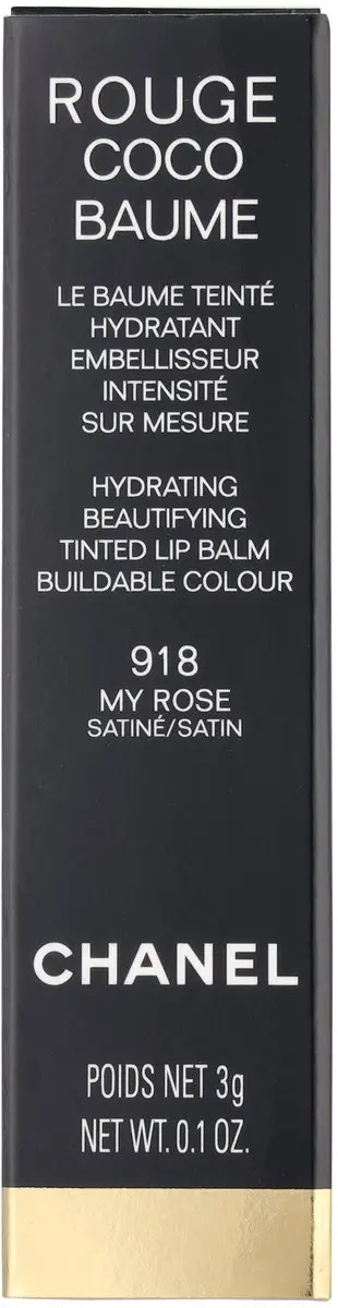 Chanel Rouge Coco Baume Teinte My Rose 918 - 3g - afbeelding 6 van 6