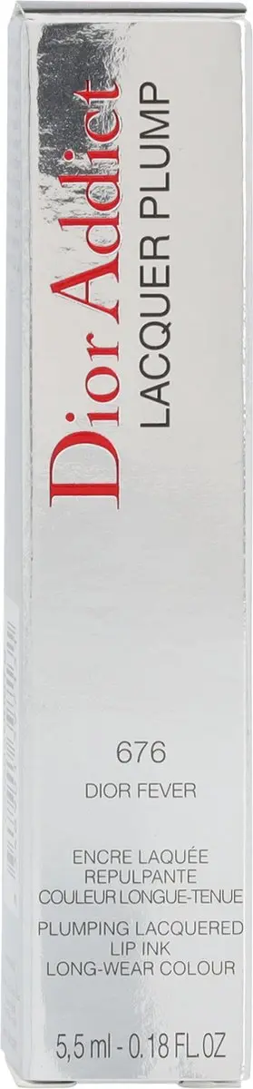 Dior Addict Lacquer Plump Lippenstift 676 Dior Fever - 55ml