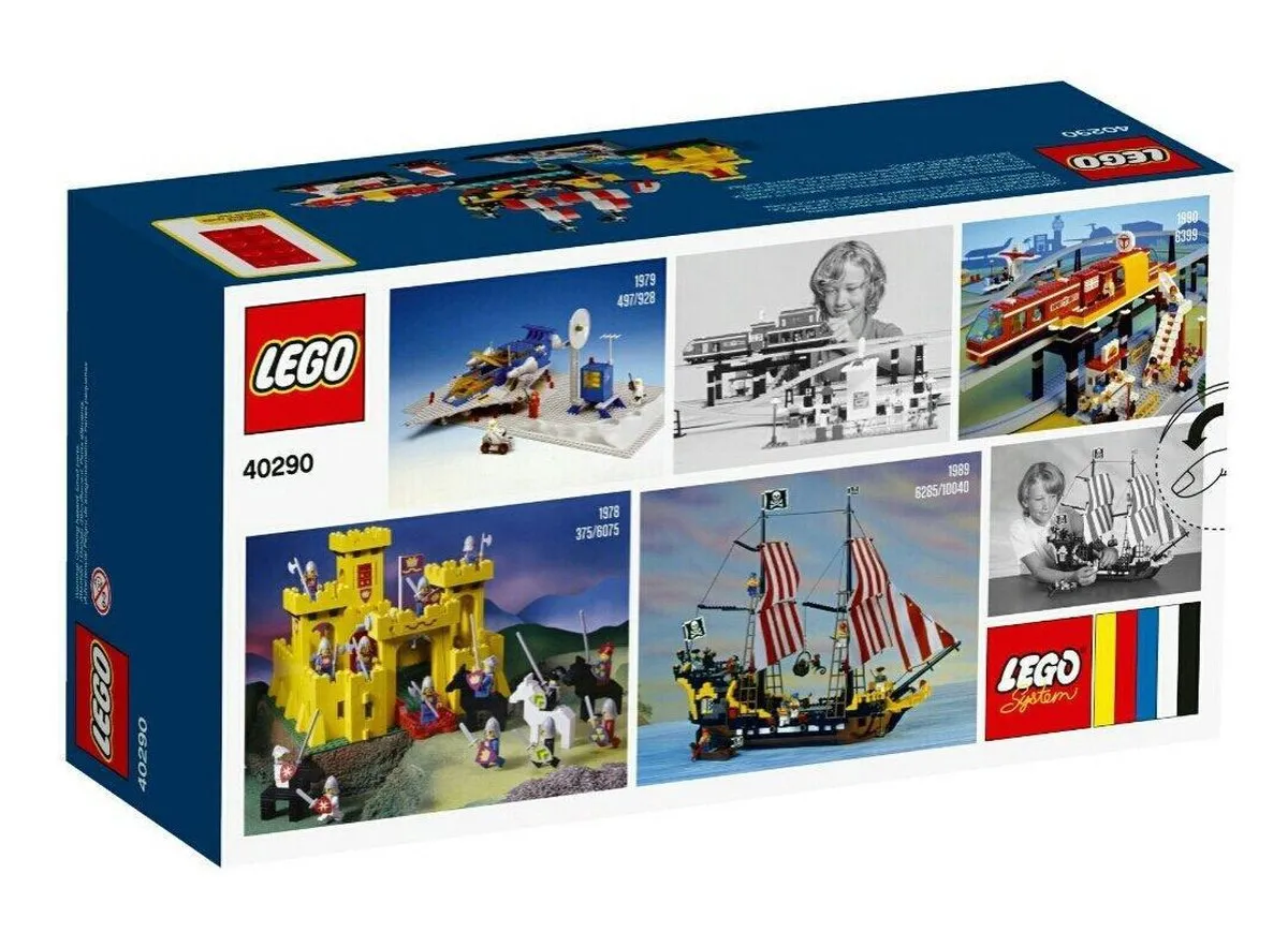 LEGO 60 Years of the LEGO Brick 40290 - 421 Stukken - Multikleur