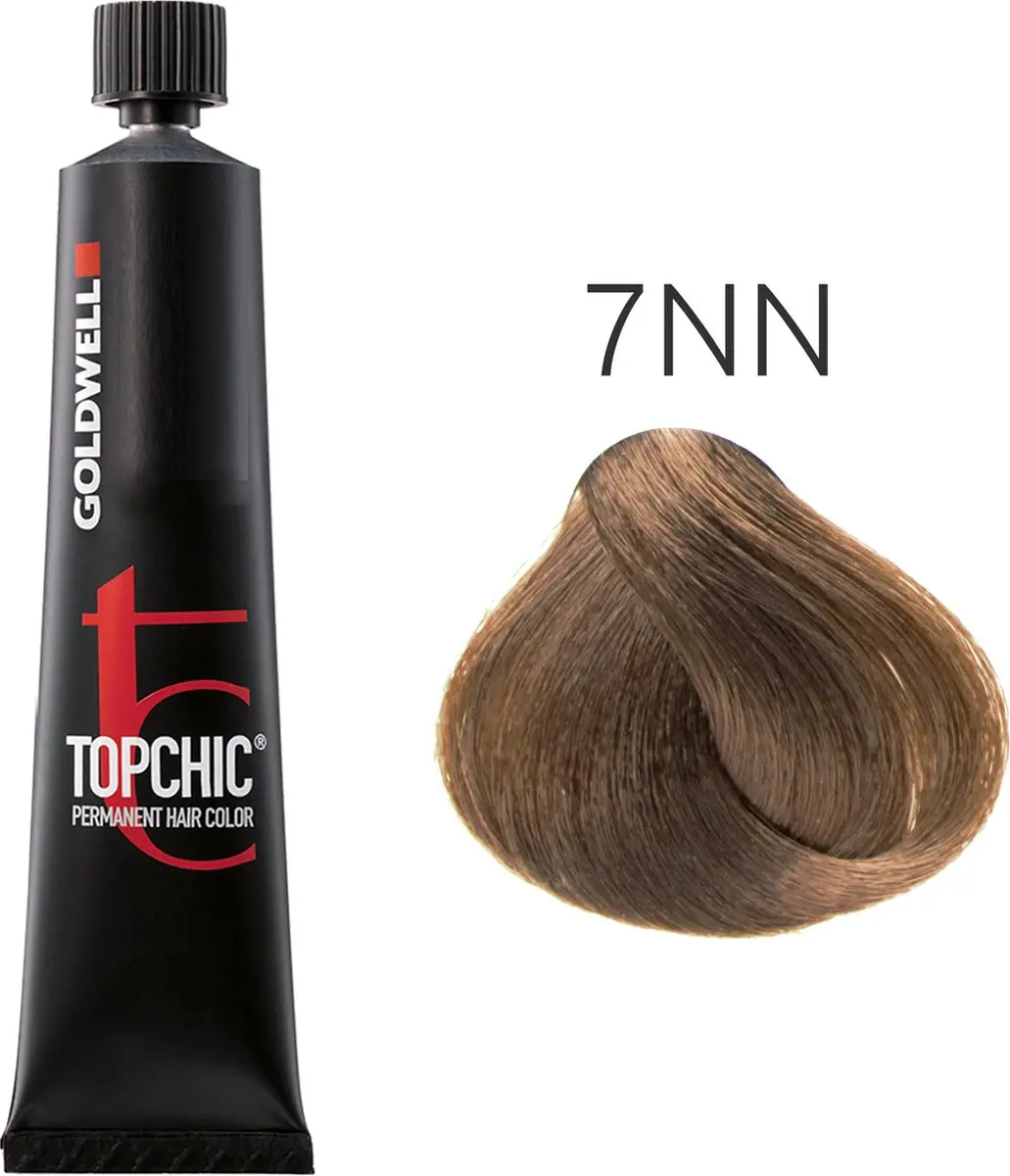Goldwell Topchic Tube 7NN - 60ml Permanent Haarkleur Bruin