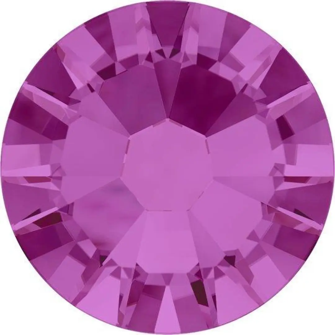 Swarovski Kristal Fuchsia SS12 Hotfix Steentjes