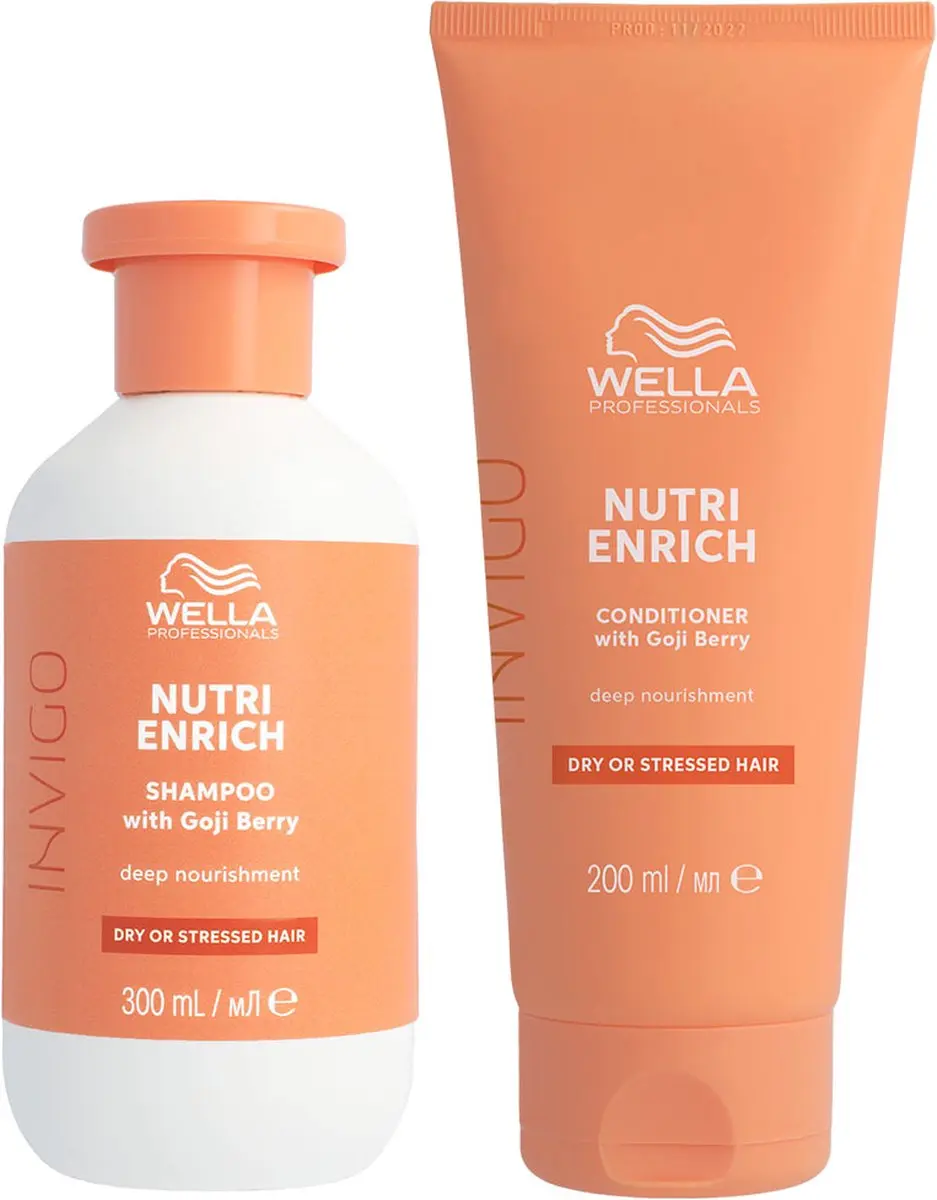 Wella Professionals Invigo Nutri Enrich Shampoo & Conditioner - 500ml (2x)