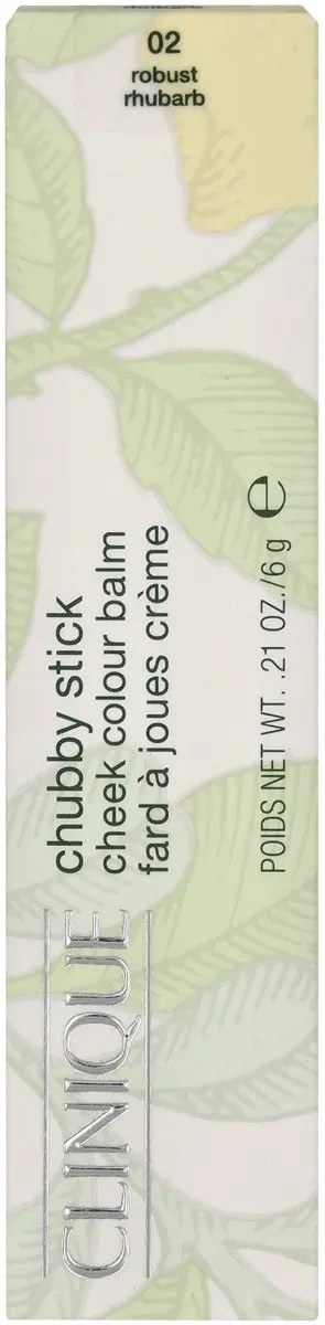 Clinique Chubby Stick Cheek Colour Balm 6g - Robust Rhubarb