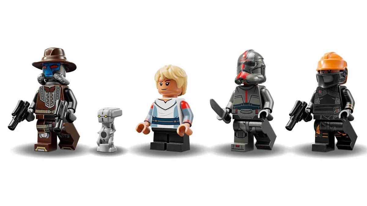 LEGO Star Wars The Justifier 75323 - 4 Minifiguren