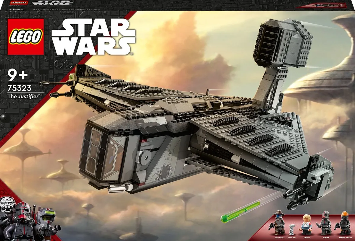 LEGO Star Wars The Justifier 75323 - 4 Minifiguren