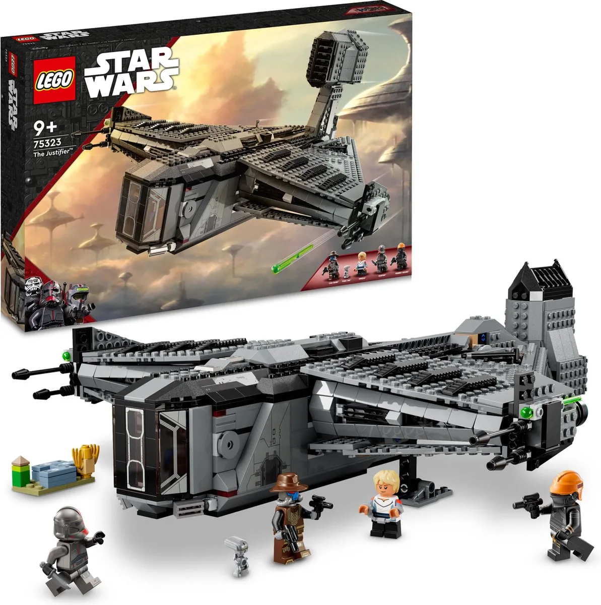 LEGO Star Wars The Justifier 75323 - 4 Minifiguren - afbeelding 6 van 6