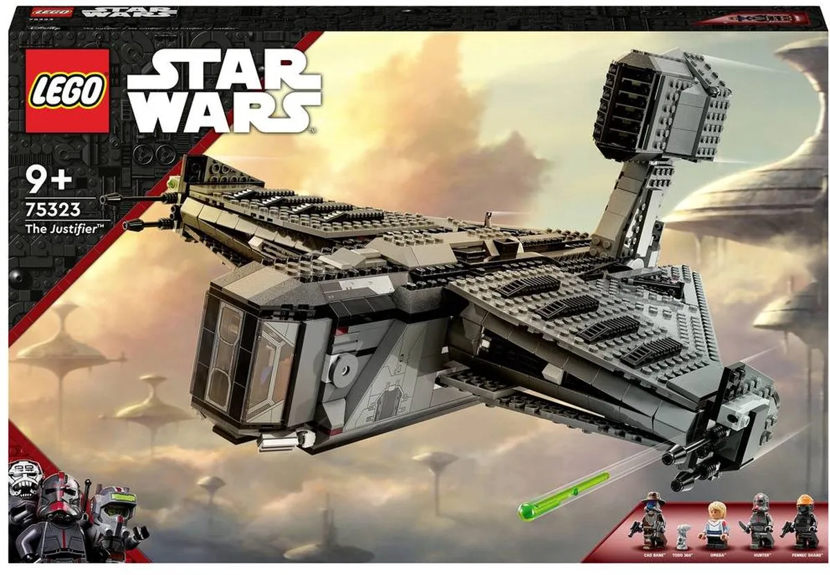 LEGO Star Wars The Justifier 75323 - 4 Minifiguren