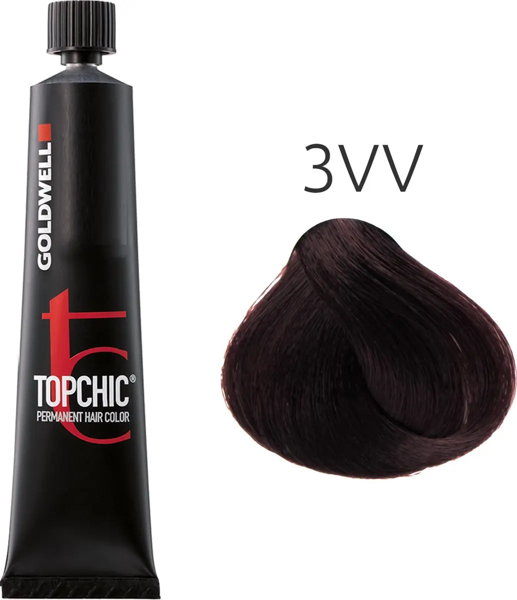 Goldwell Topchic Tube 60ml - 3VV Max Permanent Haarkleur