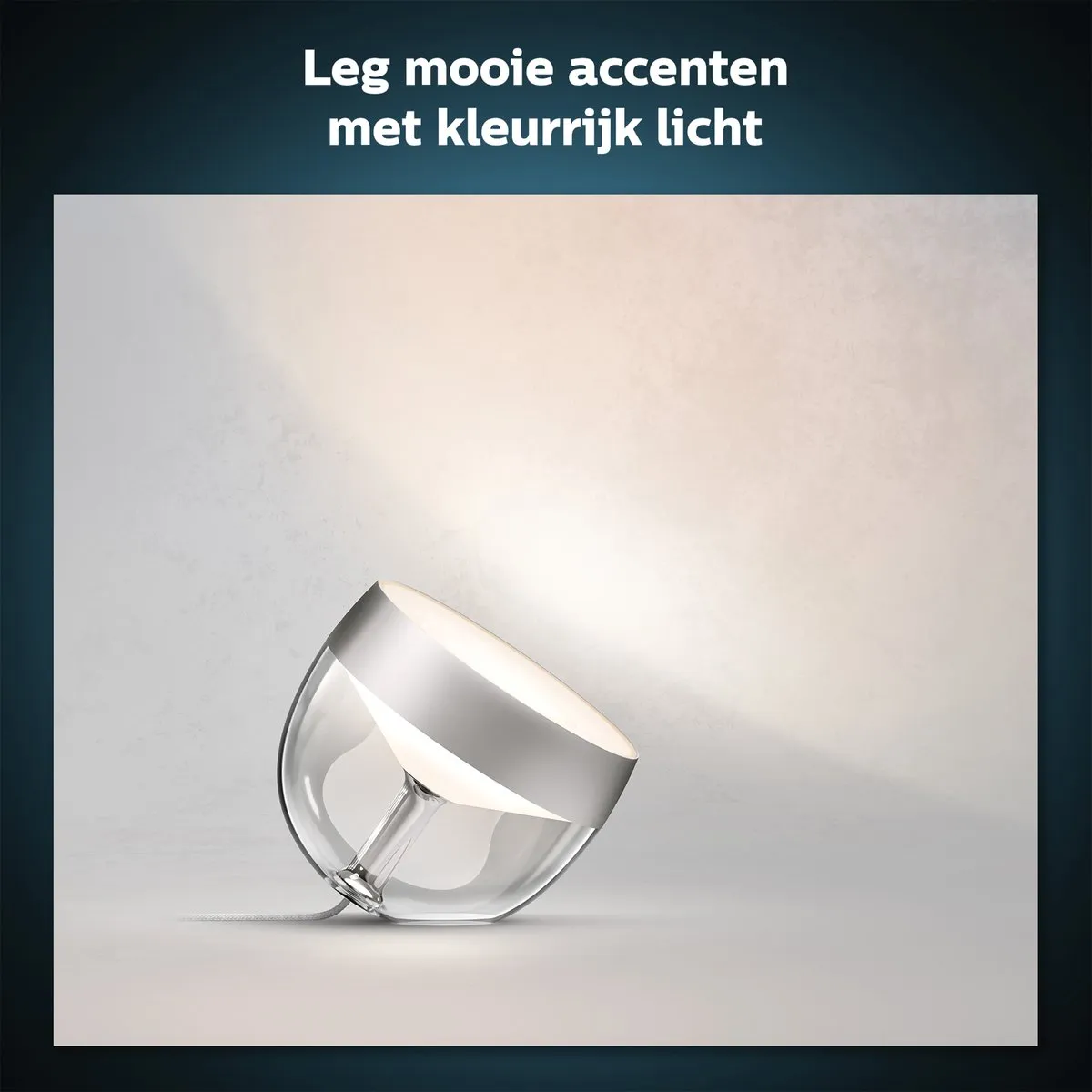 Philips Hue Iris Tafellamp - Zilver