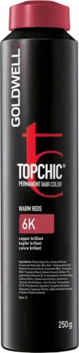 Goldwell Topchic Depot Bus 250ml - 6K Bruin Permanent - afbeelding 6 van 6