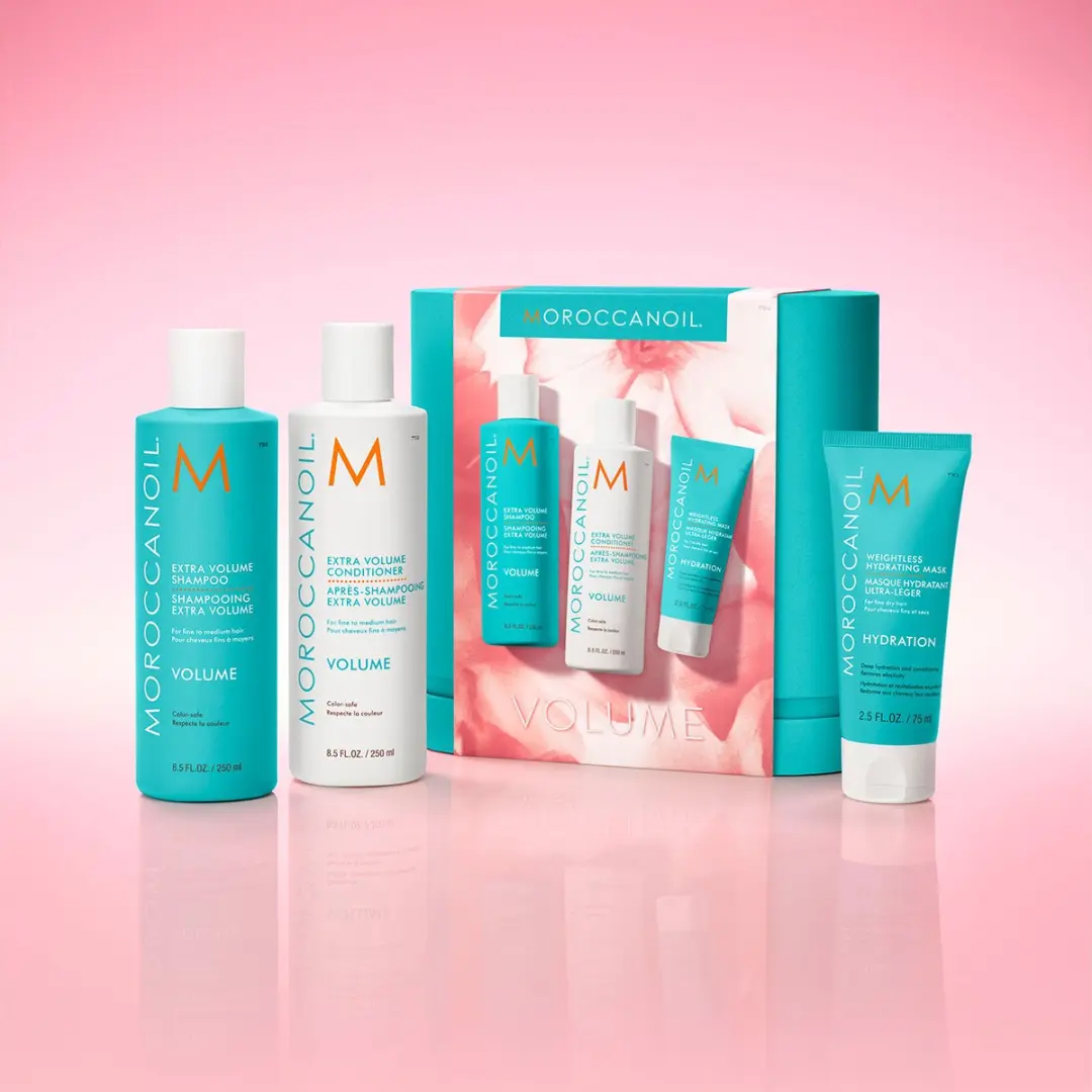 Moroccanoil Volume Spring Set - Zwart