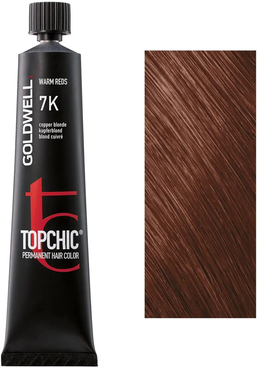 Goldwell Topchic Tube 7K - 60ml Permanent Haarkleur Bruin