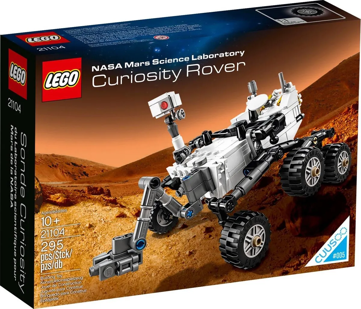 LEGO NASA Mars Science Laboratory Curiosity Rover 295 Stukken